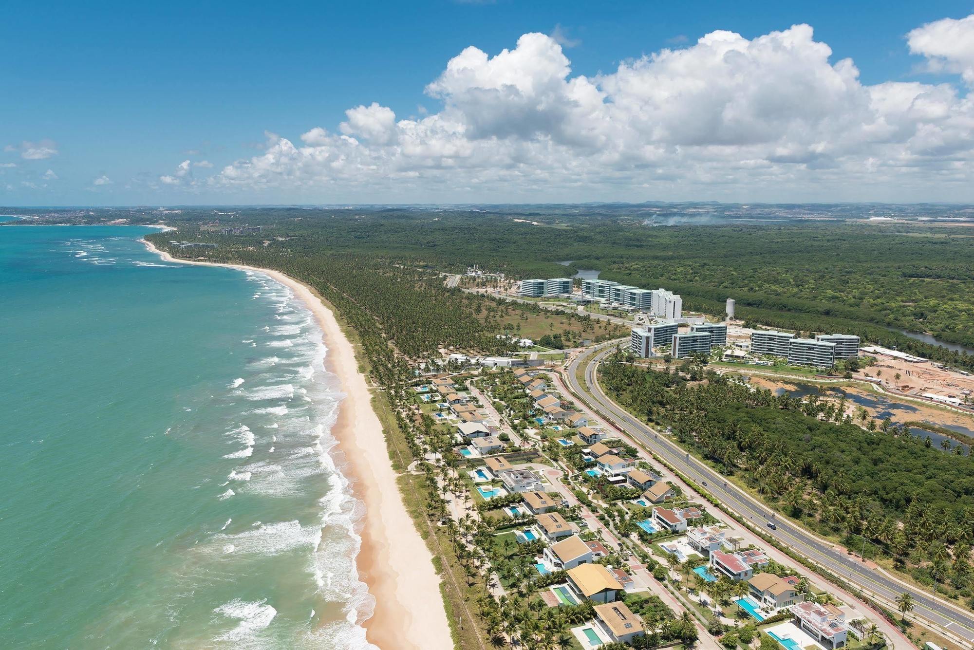 Sheraton Reserva Do Paiva Cabo de Santo Agostinho Exteriör bild Aerial view of the city