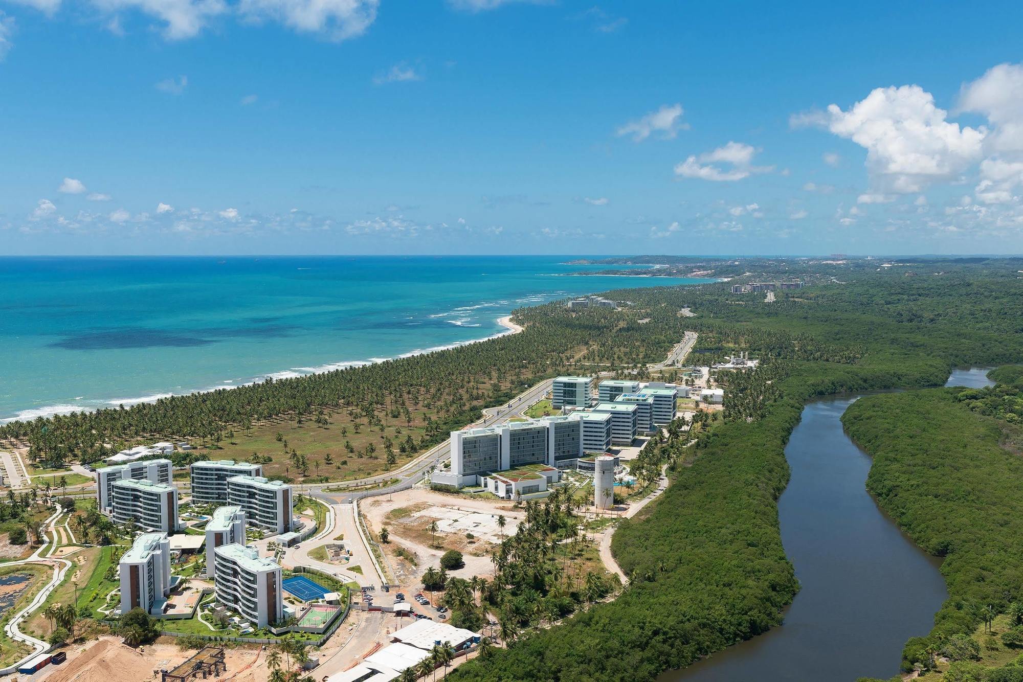 Sheraton Reserva Do Paiva Cabo de Santo Agostinho Exteriör bild Aerial view of the resort